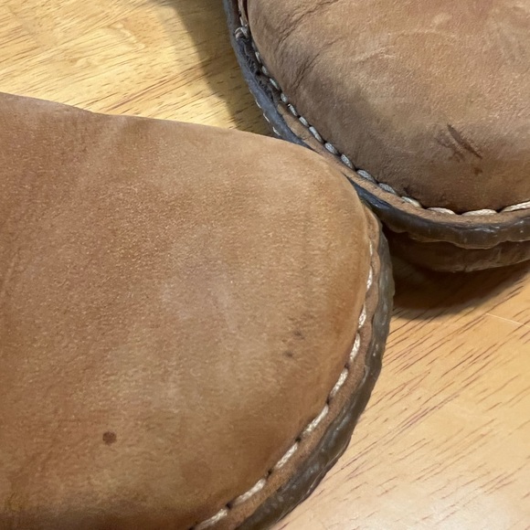 🌻🌹Covington tan leather 90’s 70s vibes 😎clogs/lace up size 8.5 EUC!🌹🌻 - Picture 6 of 16